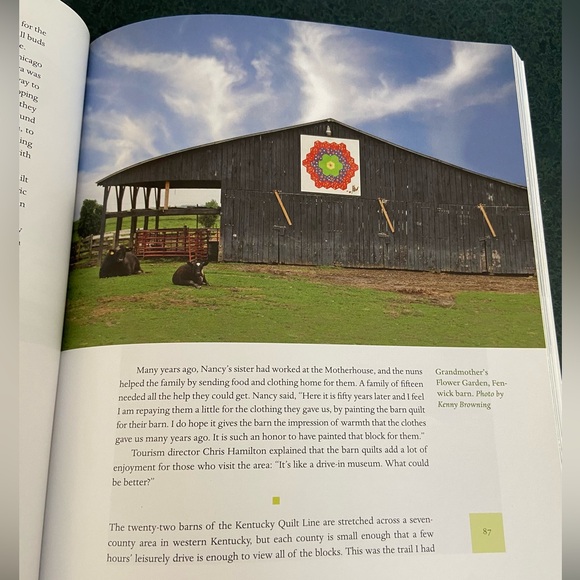 Barn Quilts And The American Quilt Trail Movement, book by Suzi Parron - Picture 9 of 16